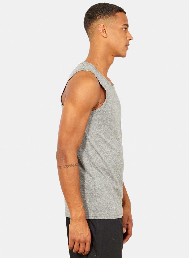 Kiabi Plain Sleeveless Pyjama Top - Image 3